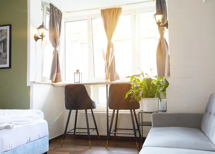 Stilvolles Ruhiges Studio - Parkplatz, Wifi, Tv Em-Apartments Deutschland